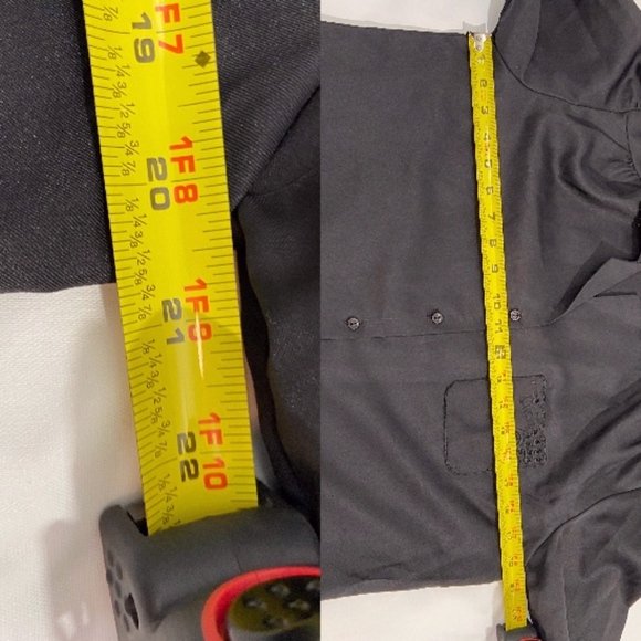 Vintage Ann Chabrol Cutout Black Button Up Blouse - Picture 6 of 7